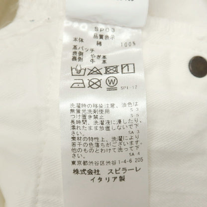 【中古】イカイ YCHAI コットン デニムパンツ ホワイト【サイズ29】【 状態ランクB 】【 メンズ 】