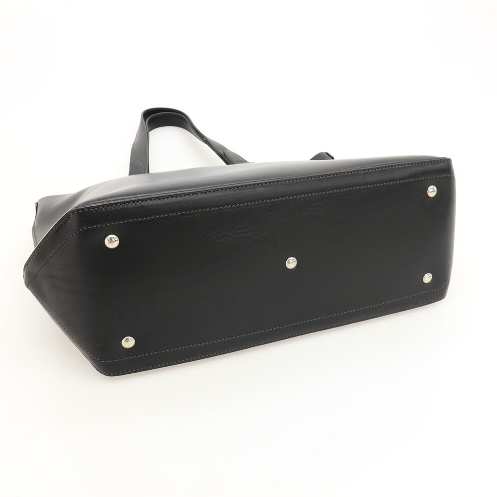 【中古】ダニエルアンドボブ Daniel &amp; Bob CUOIO レザー トートバッグ ブラック【 状態ランクA 】【 メンズ 】