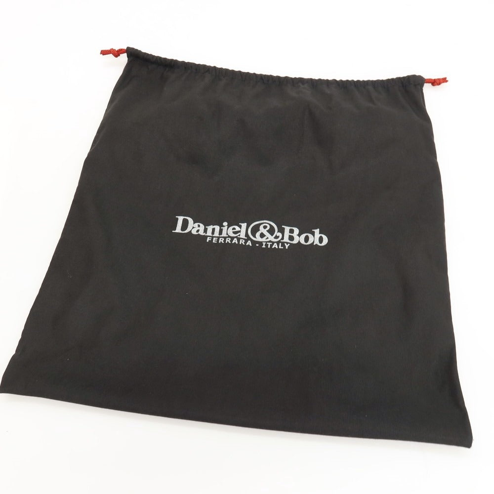 【中古】ダニエルアンドボブ Daniel &amp; Bob CUOIO レザー トートバッグ ブラック【 状態ランクA 】【 メンズ 】