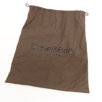 【中古】ダニエルアンドボブ Daniel &amp; Bob スエード ナイロン ボディバッグ ブラウンxダークカーキ【 状態ランクA 】【 メンズ 】
