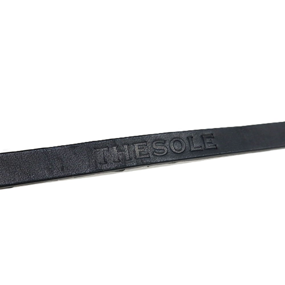 【中古】ザソール THE SOLE クロコダイル レザー ブレスレット ブラック【 状態ランクB 】【 メンズ 】