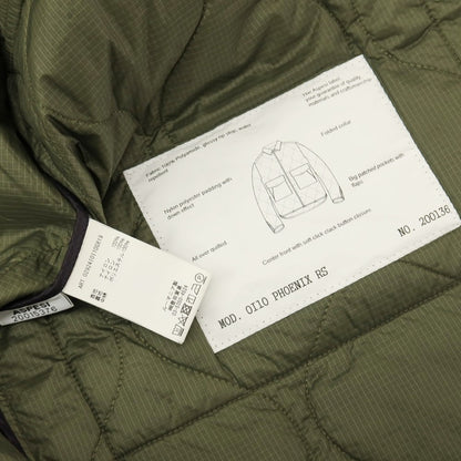 【中古】アスペジ ASPESI リップストップナイロン キルティング 中綿ブルゾン ブラック【サイズL】【 状態ランクB 】【 メンズ 】