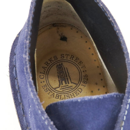 【中古】クラークス Clarks スエード ブーツ ネイビー【サイズUS7】【 状態ランクB 】【 メンズ 】