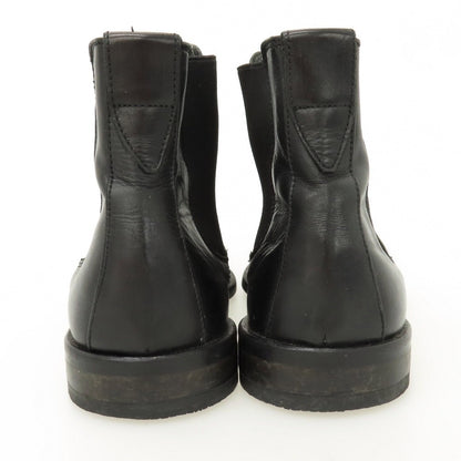 【中古】バーニーズニューヨーク BARNEYS NEWYORK レザー ブーツ ブラック【サイズ表記なし（6.5位）】【 状態ランクC 】【 メンズ 】