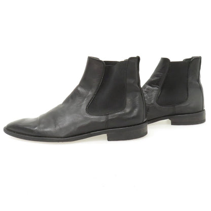【中古】バーニーズニューヨーク BARNEYS NEWYORK レザー ブーツ ブラック【サイズ表記なし（6.5位）】【 状態ランクC 】【 メンズ 】
