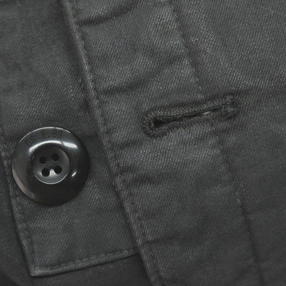 【新品】ジースターロウ G-STAR RAW 染色加工 コットン カラ ペリスコープ デニム 中綿入り ピーコート グレーブラック【サイズXS】【 状態ランクN 】【 メンズ 】
