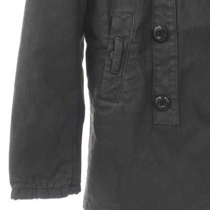 【新品】ジースターロウ G-STAR RAW 染色加工 コットン カラ ペリスコープ デニム 中綿入り ピーコート グレーブラック【サイズS】【 状態ランクN 】【 メンズ 】