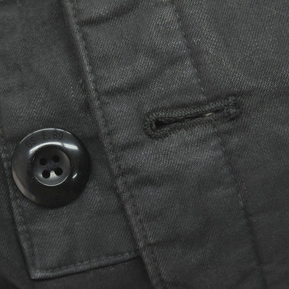 【新品】ジースターロウ G-STAR RAW 染色加工 コットン カラ ペリスコープ デニム 中綿入り ピーコート グレーブラック【サイズS】【 状態ランクN 】【 メンズ 】