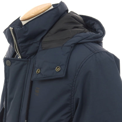【新品アウトレット】ジースターロウ G-STAR RAW VODAN PADDED HDD JKT ナイロン スタンドカラー 中綿ブルゾン ネイビー【サイズS】【 状態ランクN- 】【 メンズ 】