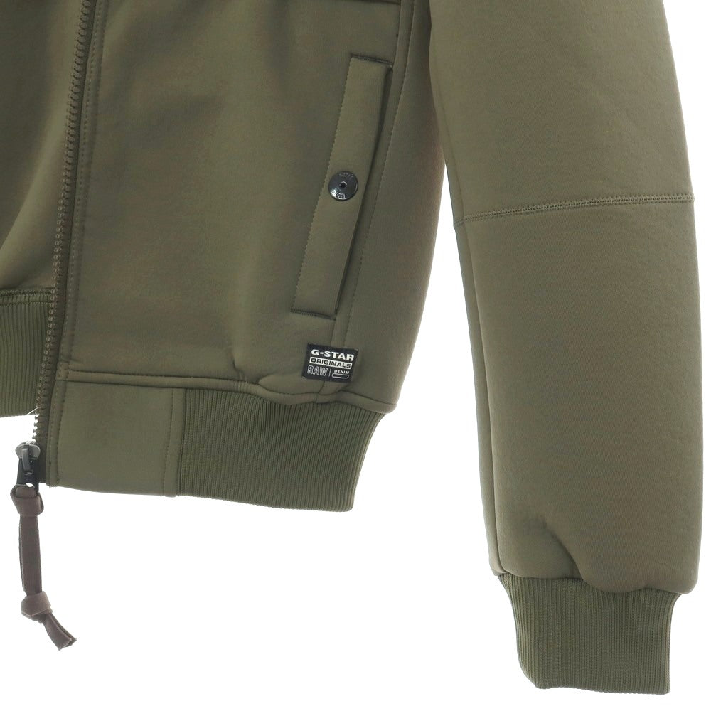 【新品】ジースターロウ G-STAR RAW NEOPRENE JKT ポリエステルポリウレタン ミリタリージャケット オリーブグリーン【サイズXS】【 状態ランクN 】【 メンズ 】
