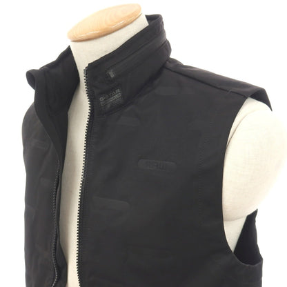 【新品】ジースターロウ G-STAR RAW 3D INFLATABLE BODY WARMER ポリエステル インフレータブルベスト ブラック【サイズXXS】【 状態ランクN 】【 メンズ 】