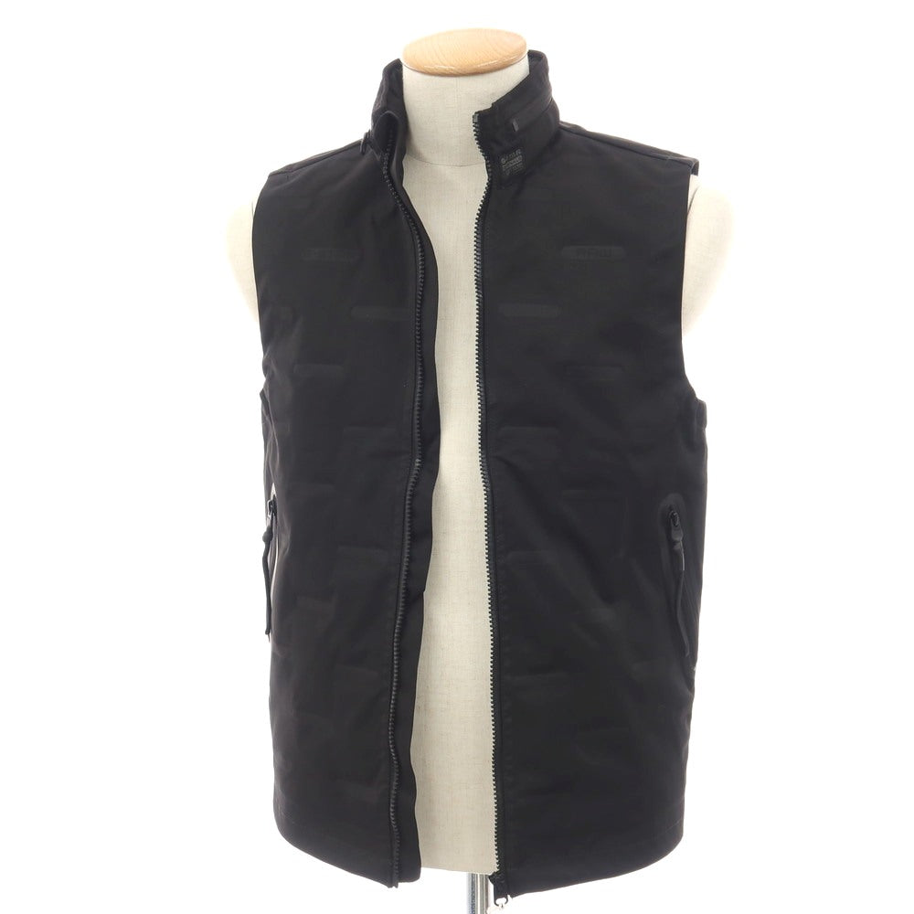 【新品】ジースターロウ G-STAR RAW 3D INFLATABLE BODY WARMER ポリエステル インフレータブルベスト ブラック【サイズXXS】【 状態ランクN 】【 メンズ 】