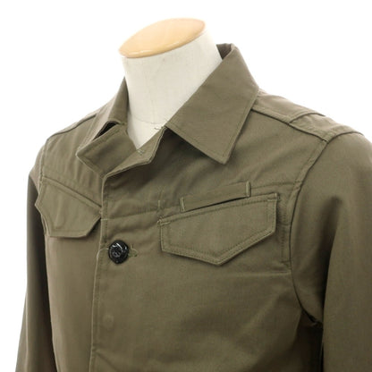 【新品アウトレット】ジースターロウ G-STAR RAW WORKER OVERSHIRT コットン フィールドジャケット オリーブ【サイズXXS】【 状態ランクN- 】【 ユニセックス 】