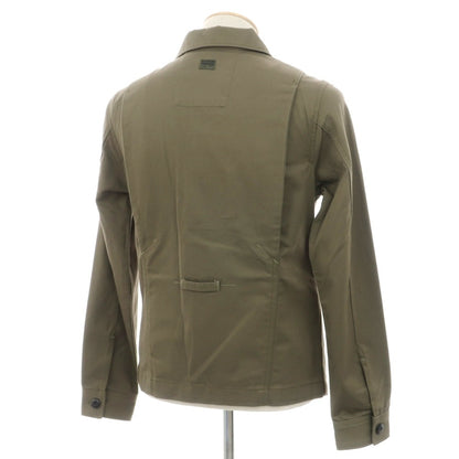 【新品アウトレット】ジースターロウ G-STAR RAW WORKER OVERSHIRT コットン フィールドジャケット オリーブ【サイズXXS】【 状態ランクN- 】【 ユニセックス 】