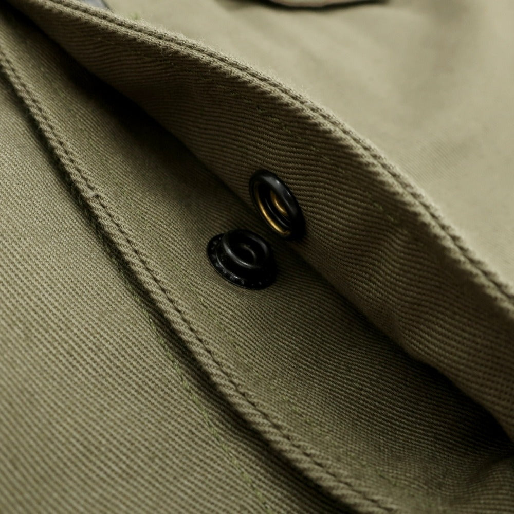 【新品アウトレット】ジースターロウ G-STAR RAW WORKER OVERSHIRT コットン フィールドジャケット オリーブ【サイズXXS】【 状態ランクN- 】【 ユニセックス 】