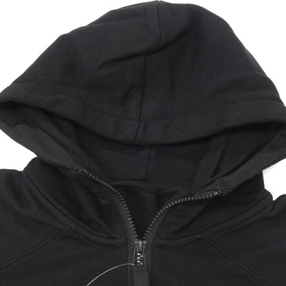【新品】ジースターロウ G-STAR RAW コットン ハーフジップ プルオーバー パーカー ブラック【サイズXXS】【 状態ランクN 】【 メンズ 】