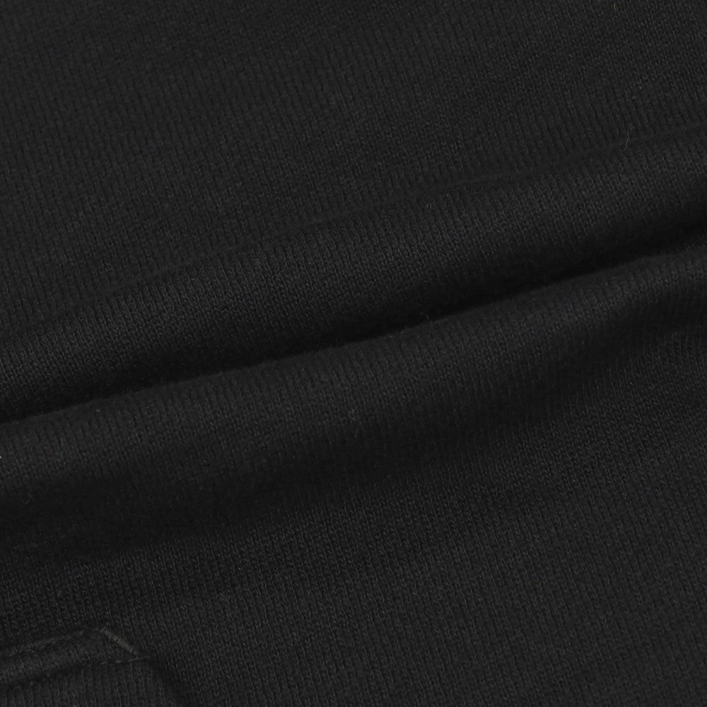 【新品】ジースターロウ G-STAR RAW コットン ハーフジップ プルオーバー パーカー ブラック【サイズXXS】【 状態ランクN 】【 メンズ 】