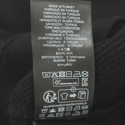 【新品】ジースターロウ G-STAR RAW コットン ハーフジップ プルオーバー パーカー ブラック【サイズXXS】【 状態ランクN 】【 メンズ 】