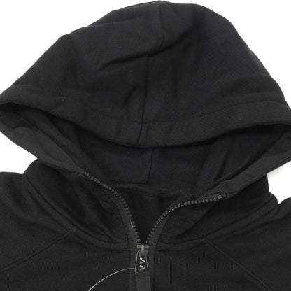 【新品】ジースターロウ G-STAR RAW コットン ハーフジップ プルオーバー パーカー ブラック【サイズXXS】【 状態ランクN 】【 メンズ 】