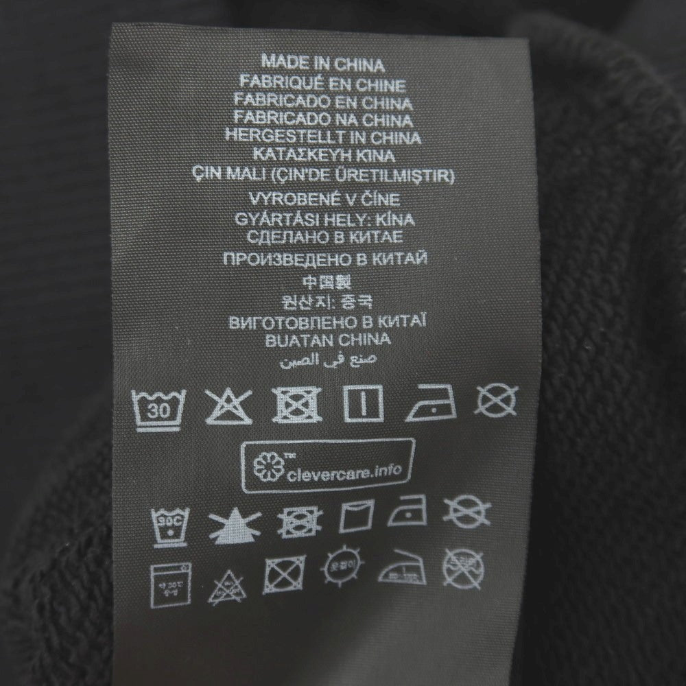 【新品】ジースターロウ G-STAR RAW コットンポリエステル 半袖 プルオーバー パーカー ブラック【サイズXXS】【 状態ランクN 】【 メンズ 】