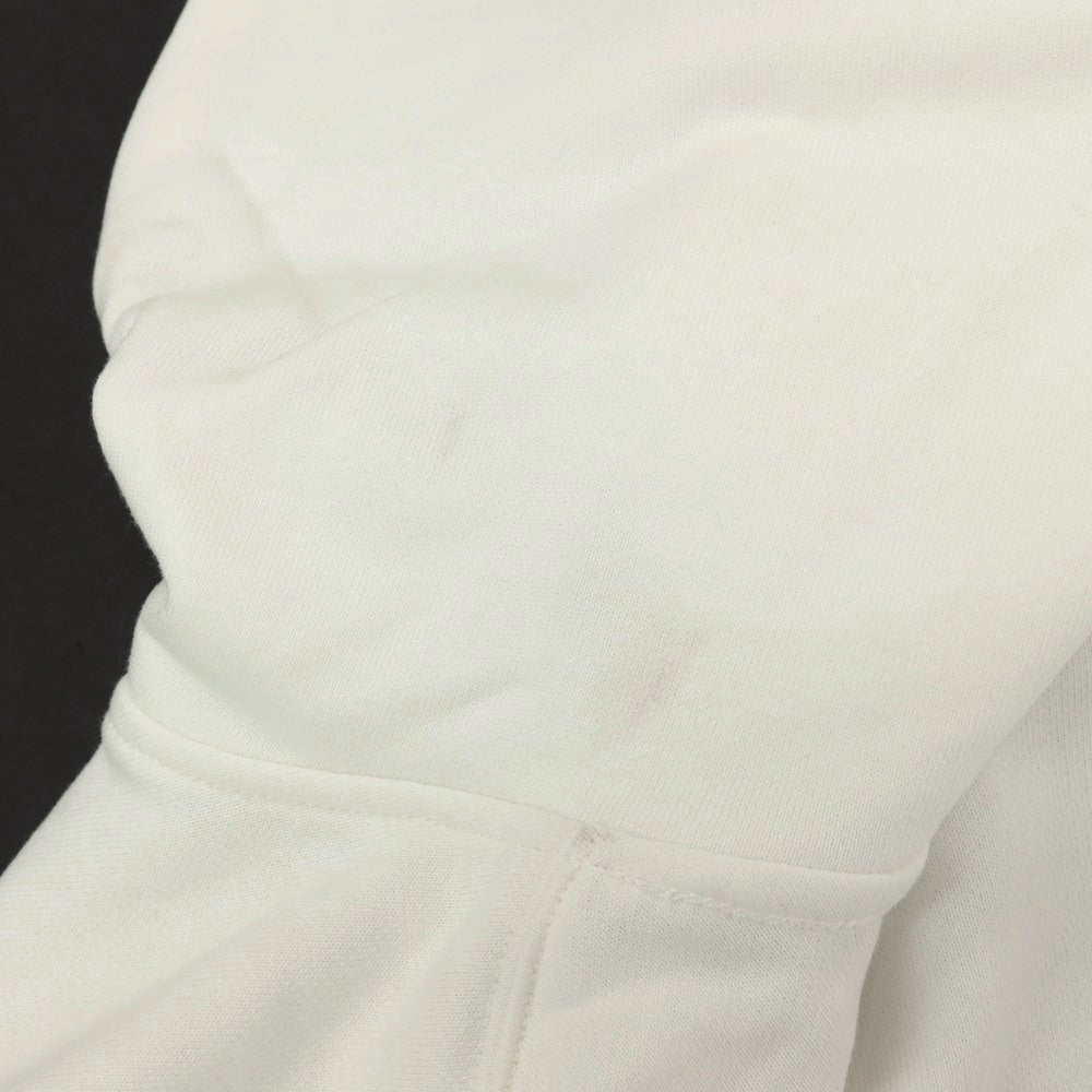 【新品アウトレット】ジースターロウ G-STAR RAW コットンポリエステル 半袖 プルオーバー パーカー ホワイト【サイズM】【 状態ランクN- 】【 メンズ 】