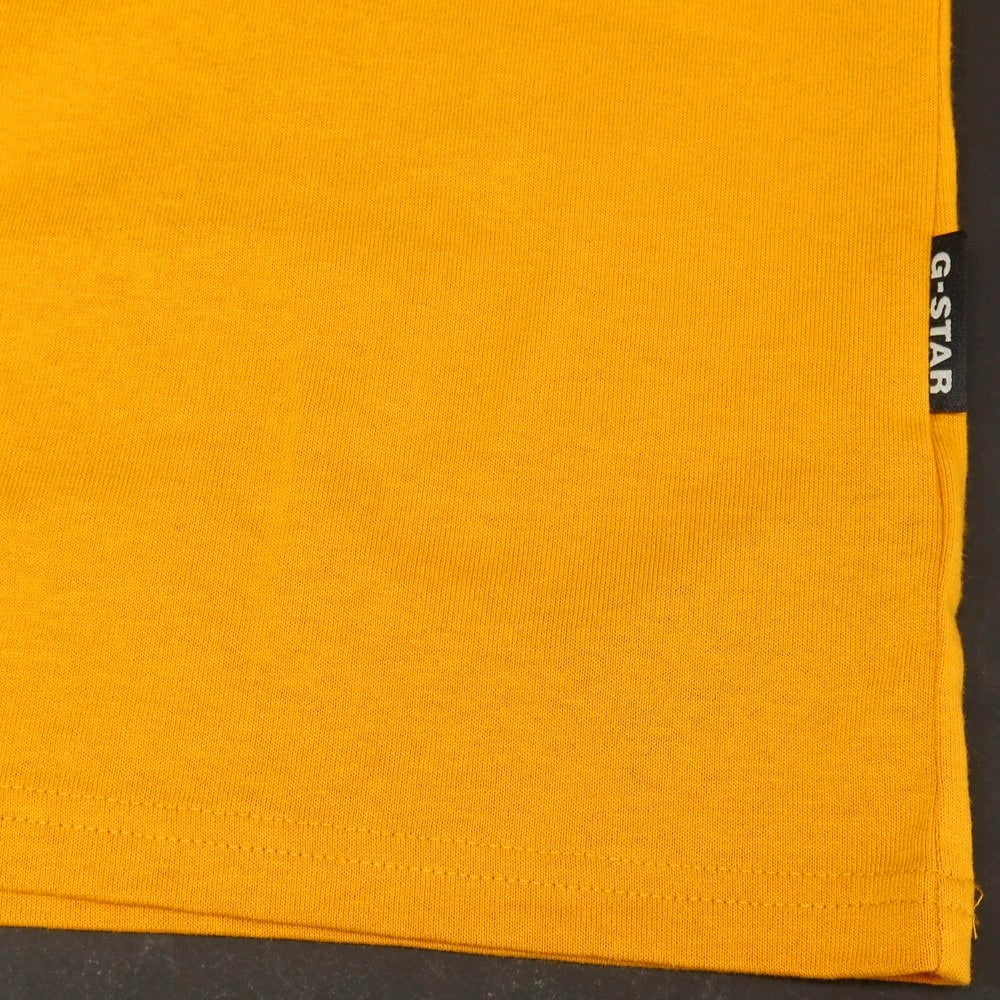 【新品】ジースターロウ G-STAR RAW PREMIUM BASE R T コットン クルーネック 半袖Ｔシャツ オレンジ【サイズXL】【 状態ランクN 】【 メンズ 】