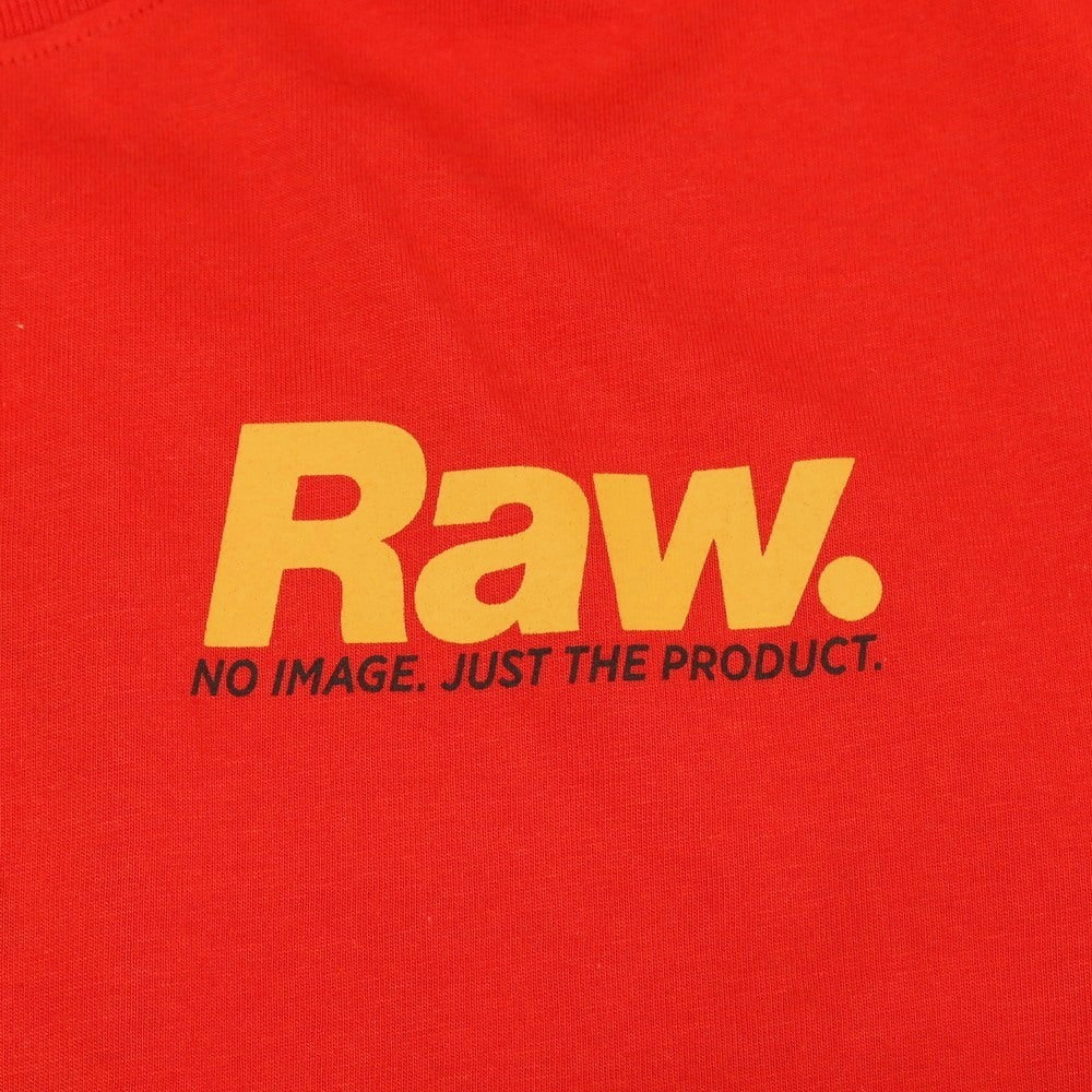 【新品】ジースターロウ G-STAR RAW PHOTOGRAPHER GR SLIM R T コットン クルーネック 半袖Ｔシャツ レッド【サイズXL】【 状態ランクN 】【 メンズ 】