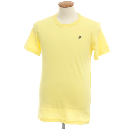 【新品アウトレット】ジースターロウ G-STAR RAW DAPLIN R T S/S コットン クルーネック 半袖Ｔシャツ レモン【サイズM】【 状態ランクN- 】【 メンズ 】