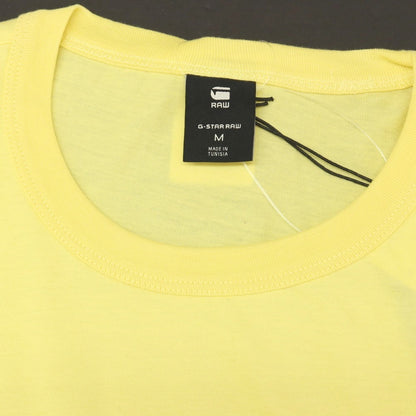 【新品アウトレット】ジースターロウ G-STAR RAW DAPLIN R T S/S コットン クルーネック 半袖Ｔシャツ レモン【サイズM】【 状態ランクN- 】【 メンズ 】