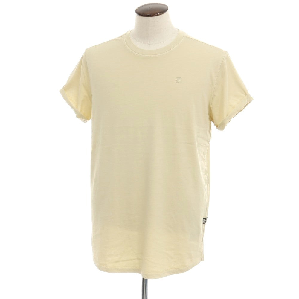 【新品】ジースターロウ G-STAR RAW LASH R T S/S コットン クルーネック 半袖Ｔシャツ ライトベージュ【サイズL】【 状態ランクN 】【 メンズ 】