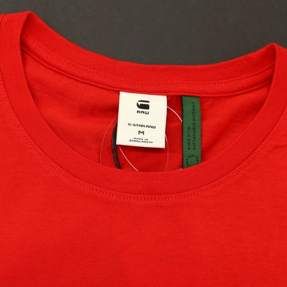 【新品】ジースターロウ G-STAR RAW OLYMP R T S/S コットン クルーネック 半袖Ｔシャツ レッド【サイズM】【 状態ランクN 】【 メンズ 】