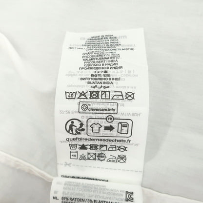 【中古】ジースターロウ G-STAR RAW ストレッチコットン レギュラーカラー カジュアルシャツ ホワイト【サイズL】【 状態ランクC 】【 メンズ 】