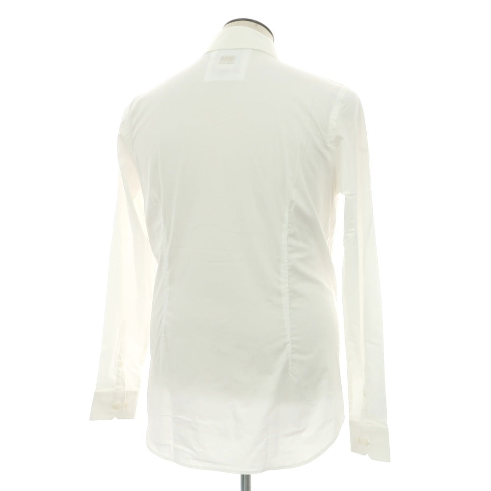 【中古】ジースターロウ G-STAR RAW ストレッチコットン レギュラーカラー カジュアルシャツ ホワイト【サイズL】【 状態ランクC 】【 メンズ 】