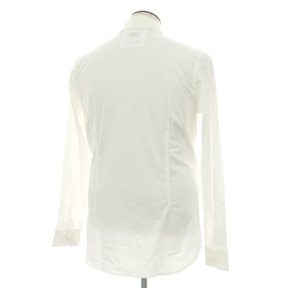 【中古】ジースターロウ G-STAR RAW ストレッチコットン レギュラーカラー カジュアルシャツ ホワイト【サイズL】【 状態ランクC 】【 メンズ 】