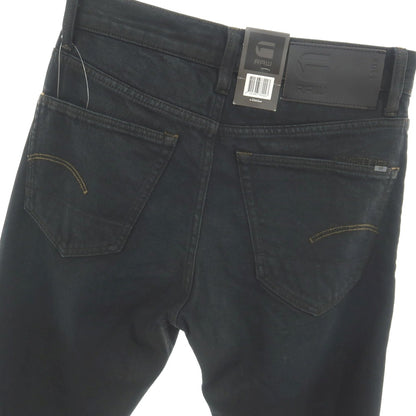 【新品】ジースターロウ G-STAR RAW 3301 SLIM コットンポリウレタン デニムパンツ ジーンズ ブラックネイビー【サイズ28/32】【 状態ランクN 】【 メンズ 】