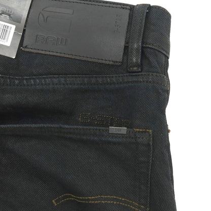 【新品】ジースターロウ G-STAR RAW 3301 SLIM コットンポリウレタン デニムパンツ ジーンズ ブラックネイビー【サイズ28/32】【 状態ランクN 】【 メンズ 】