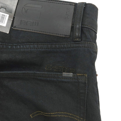 【新品アウトレット】ジースターロウ G-STAR RAW 3301 SLIM コットンポリウレタン デニムパンツ ジーンズ ブラックネイビー【サイズ28/32】【 状態ランクN- 】【 メンズ 】
