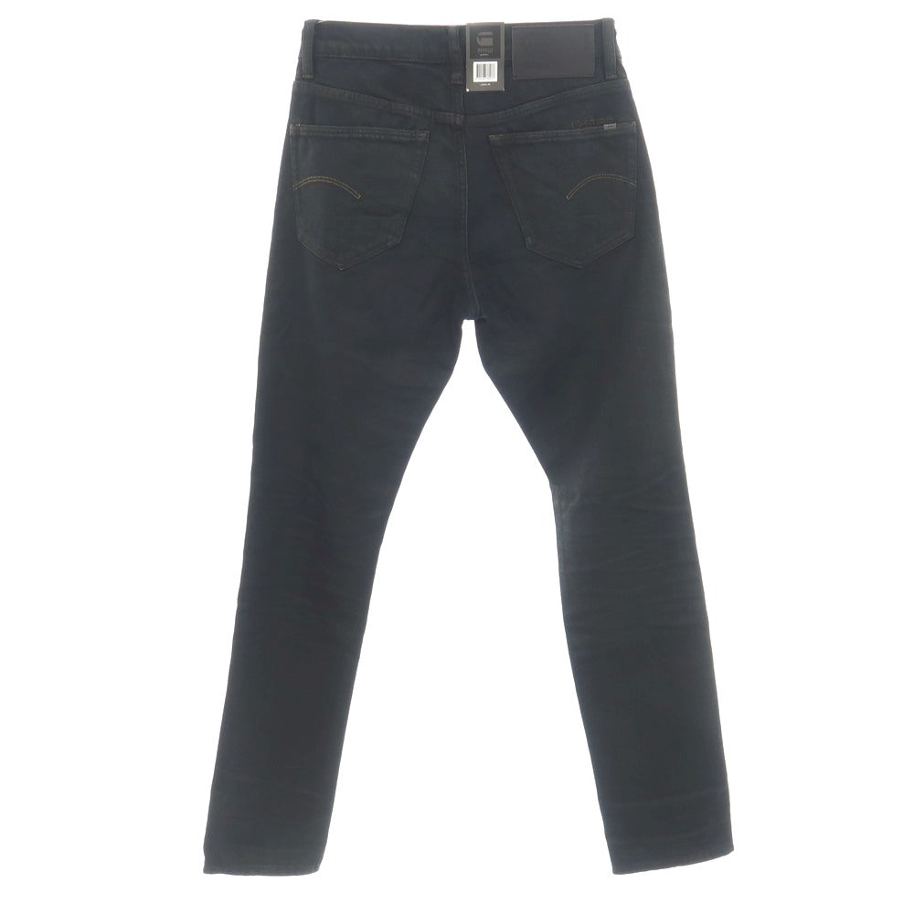 【新品】ジースターロウ G-STAR RAW 3301 SLIM コットンポリウレタン デニムパンツ ジーンズ ブラックネイビー【サイズ29/32】【 状態ランクN 】【 メンズ 】