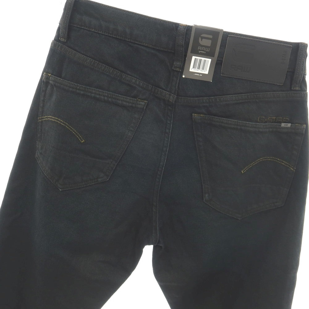 【新品】ジースターロウ G-STAR RAW 3301 SLIM コットンポリウレタン デニムパンツ ジーンズ ブラックネイビー【サイズ29/32】【 状態ランクN 】【 メンズ 】