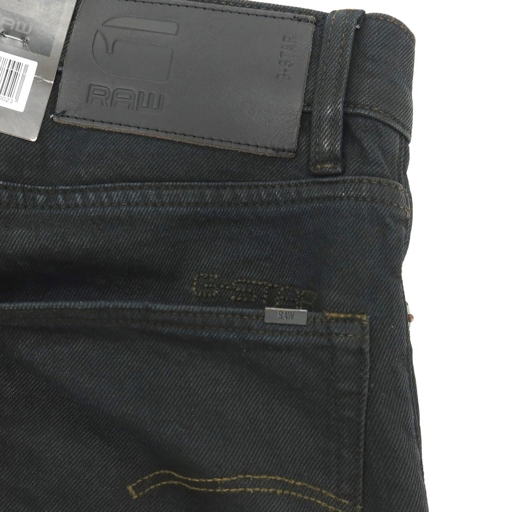 【新品】ジースターロウ G-STAR RAW 3301 SLIM コットンポリウレタン デニムパンツ ジーンズ ブラックネイビー【サイズ29/32】【 状態ランクN 】【 メンズ 】