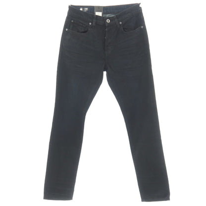 【新品アウトレット】ジースターロウ G-STAR RAW 3301 SLIM コットンポリウレタン デニムパンツ ジーンズ ブラックネイビー【サイズ29/32】【 状態ランクN- 】【 メンズ 】