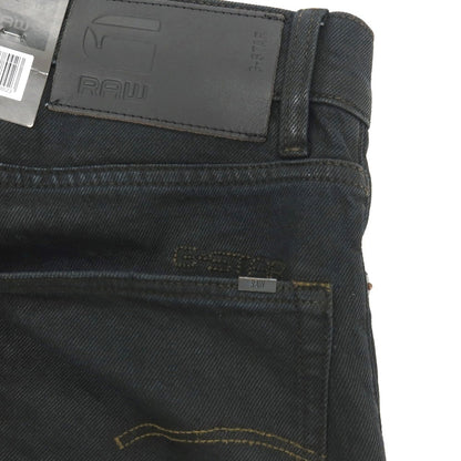 【新品アウトレット】ジースターロウ G-STAR RAW 3301 SLIM コットンポリウレタン デニムパンツ ジーンズ ブラックネイビー【サイズ29/32】【 状態ランクN- 】【 メンズ 】