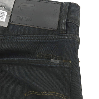 【新品アウトレット】ジースターロウ G-STAR RAW 3301 SLIM コットンポリウレタン デニムパンツ ジーンズ ブラックネイビー【サイズ29/32】【 状態ランクN- 】【 メンズ 】