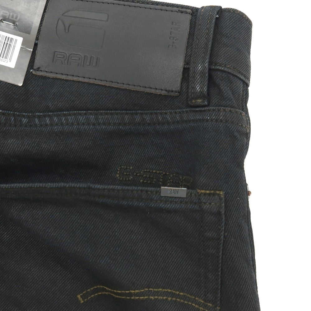 【新品アウトレット】ジースターロウ G-STAR RAW 3301 SLIM コットンポリウレタン デニムパンツ ジーンズ ブラックネイビー【サイズ29/32】【 状態ランクN- 】【 メンズ 】