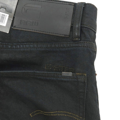 【新品アウトレット】ジースターロウ G-STAR RAW 3301 SLIM コットンポリウレタン デニムパンツ ジーンズ ブラックネイビー【サイズ29/32】【 状態ランクN- 】【 メンズ 】