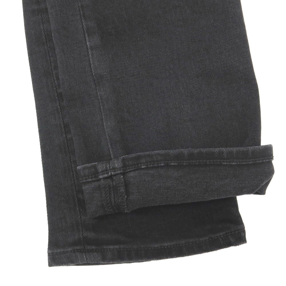 【新品】ジースターロウ G-STAR RAW ダメージ＆リペア加工 ストレッチ コットン デニムパンツ ジーンズ ブラック【サイズ27/30】【 状態ランクN 】【 メンズ 】