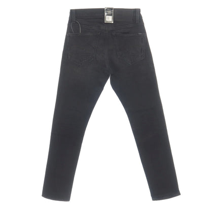 【新品】ジースターロウ G-STAR RAW ダメージ＆リペア加工 ストレッチ コットン デニムパンツ ジーンズ ブラック【サイズ28/32】【 状態ランクN 】【 メンズ 】