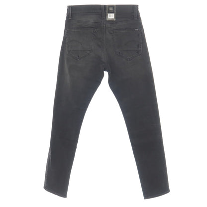 【新品】ジースターロウ G-STAR RAW ダメージ＆リペア加工 ストレッチ コットン デニムパンツ ジーンズ ブラック【サイズ29/32】【 状態ランクN 】【 メンズ 】