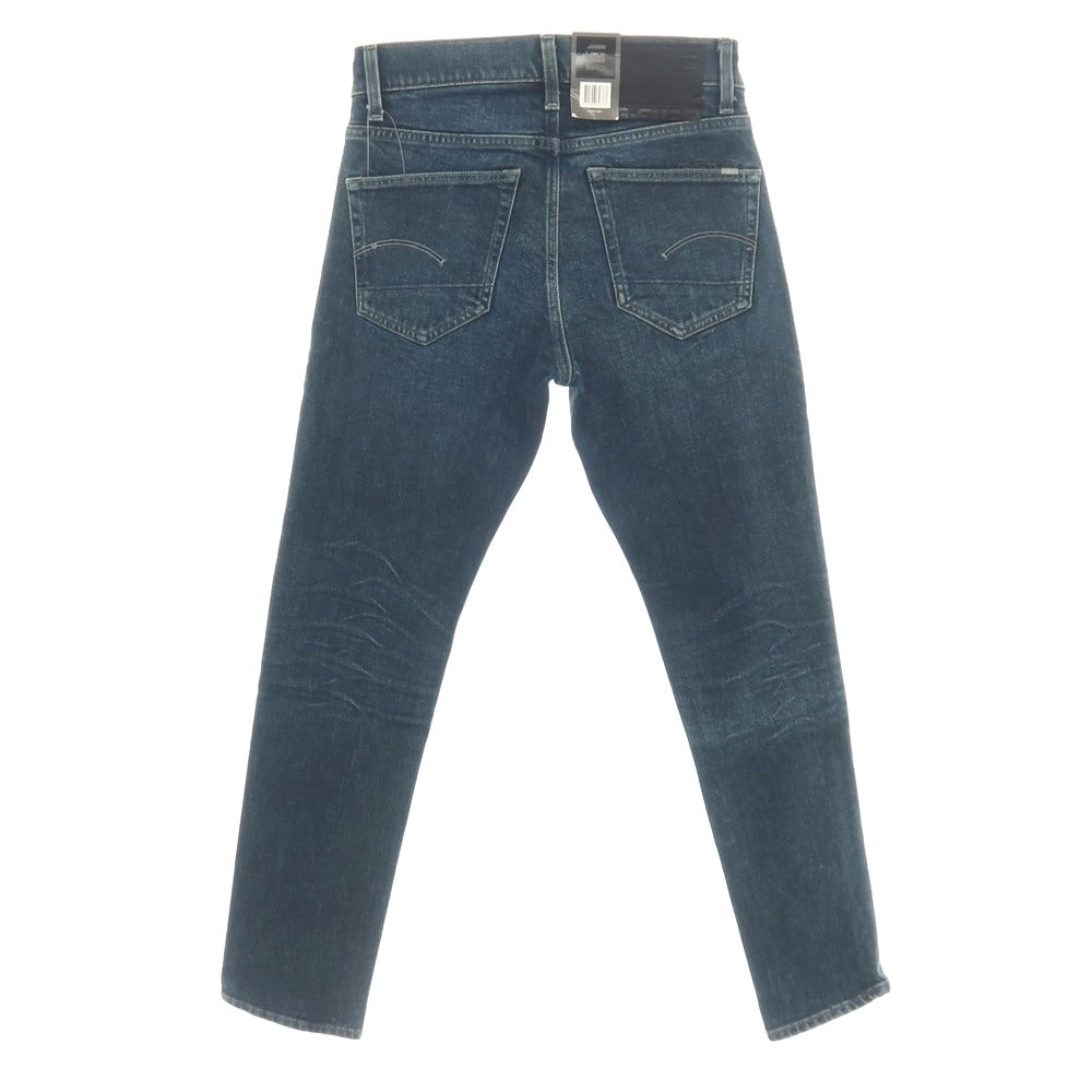 【新品】ジースターロウ G-STAR RAW 3301 SLIM コットンポリウレタン デニムパンツ ジーンズ ネイビー【サイズ28/30】【 状態ランクN 】【 メンズ 】
