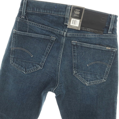 【新品】ジースターロウ G-STAR RAW 3301 SLIM コットンポリウレタン デニムパンツ ジーンズ ネイビー【サイズ28/30】【 状態ランクN 】【 メンズ 】